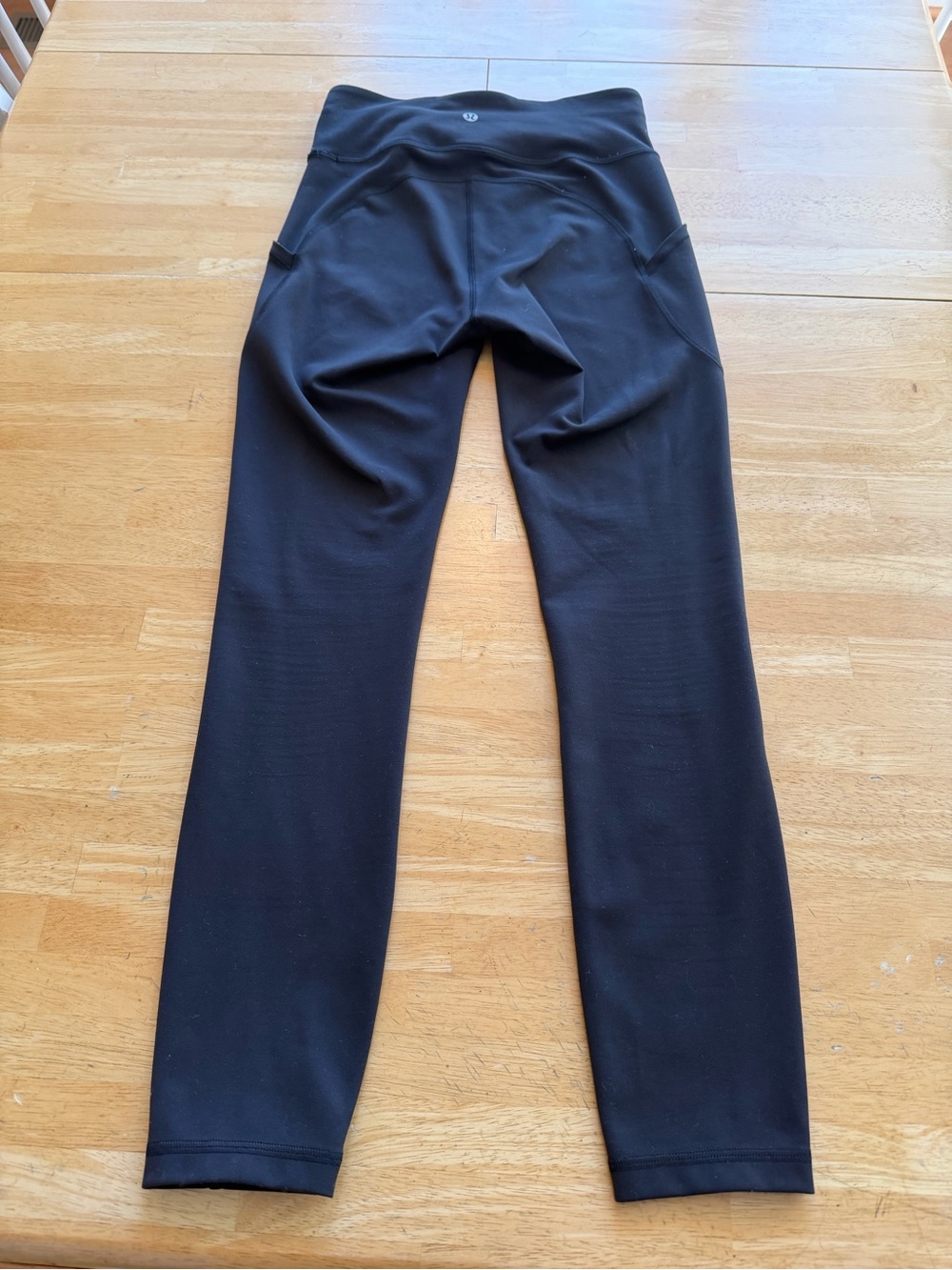 Lululemon Black High-Rise Leggings with pockets